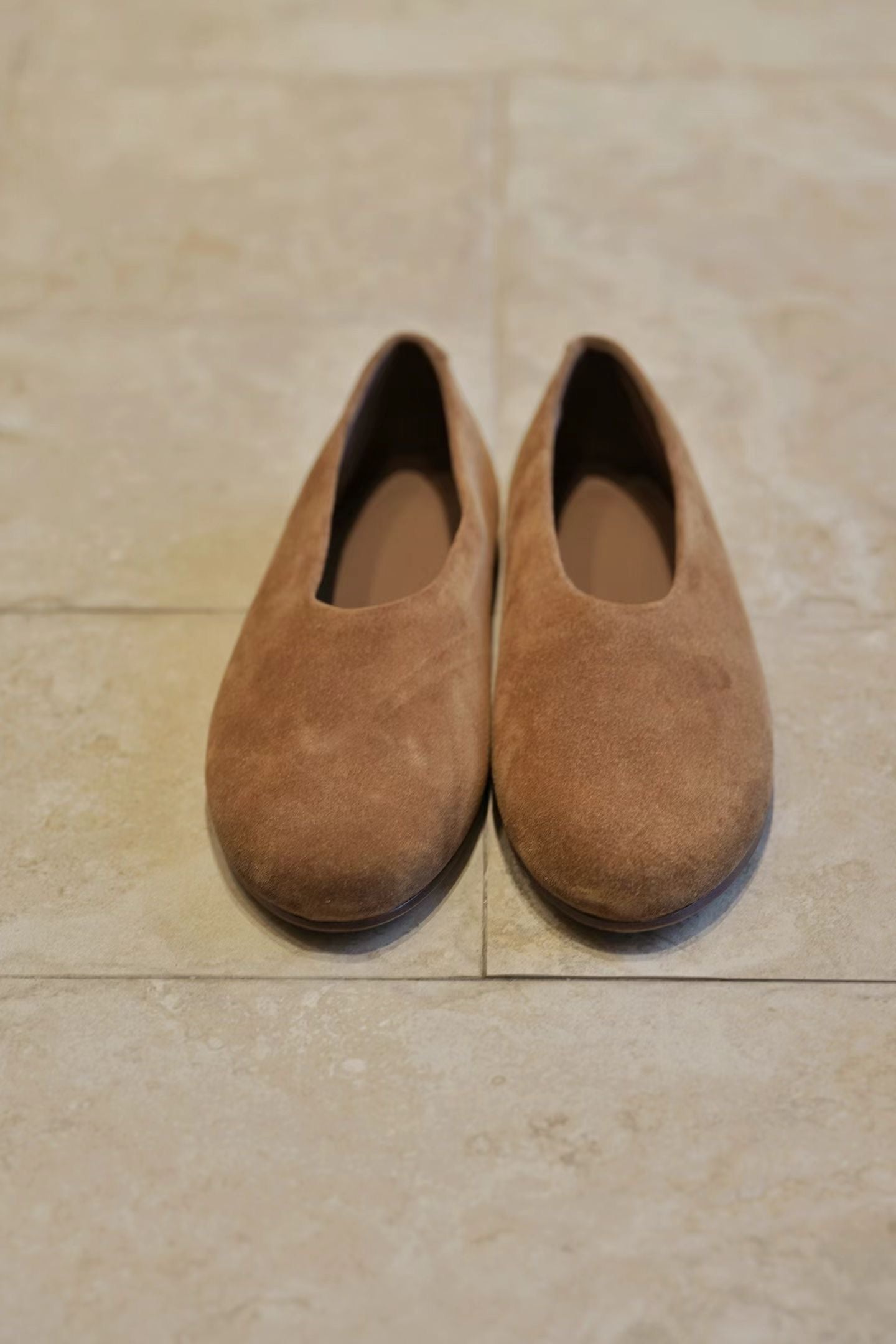 Classic Suede Mary Jane Flats