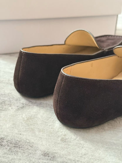 Suede Leather Slip-On Loafers