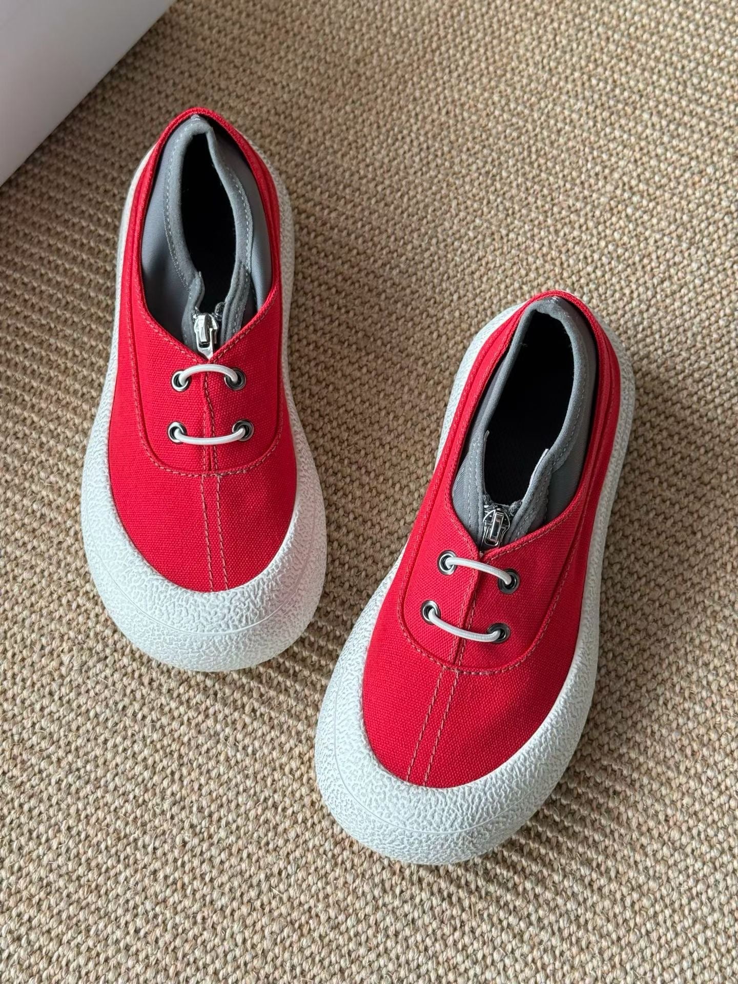 Canvas Platform Sneakers
