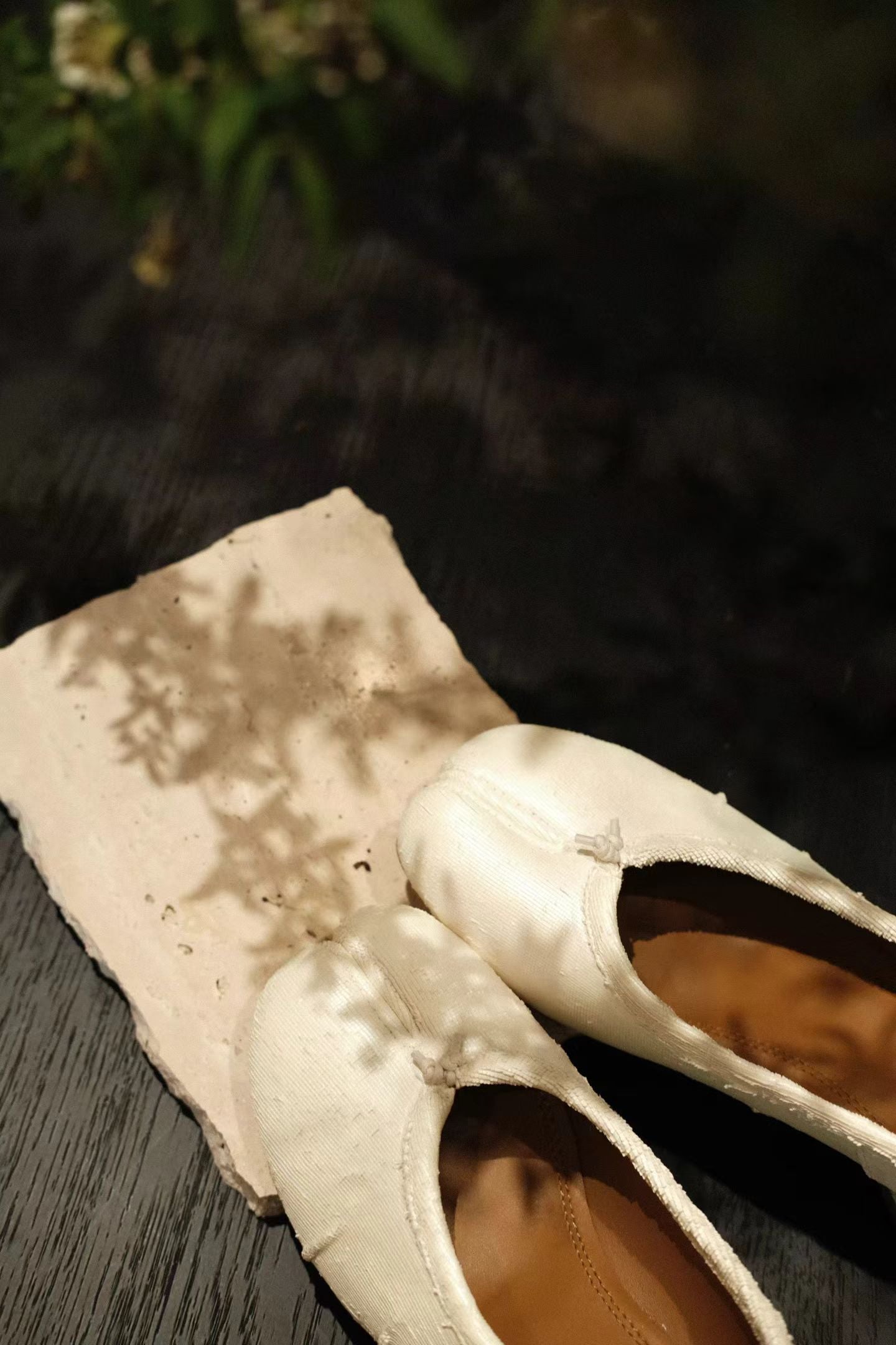 Textured Leather Square Toe Mid Heel Pumps