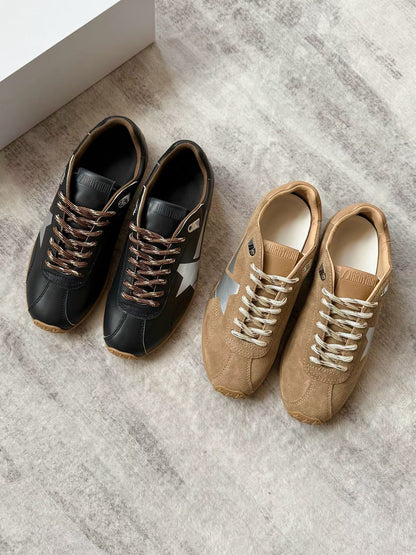 Vintage Star Leather Sneakers