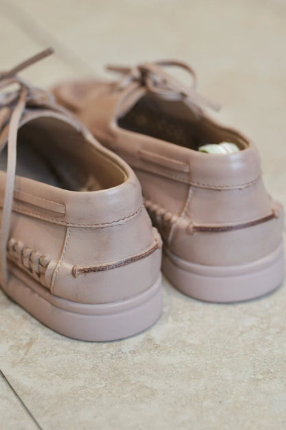 Woven Leather Tassel Loafers