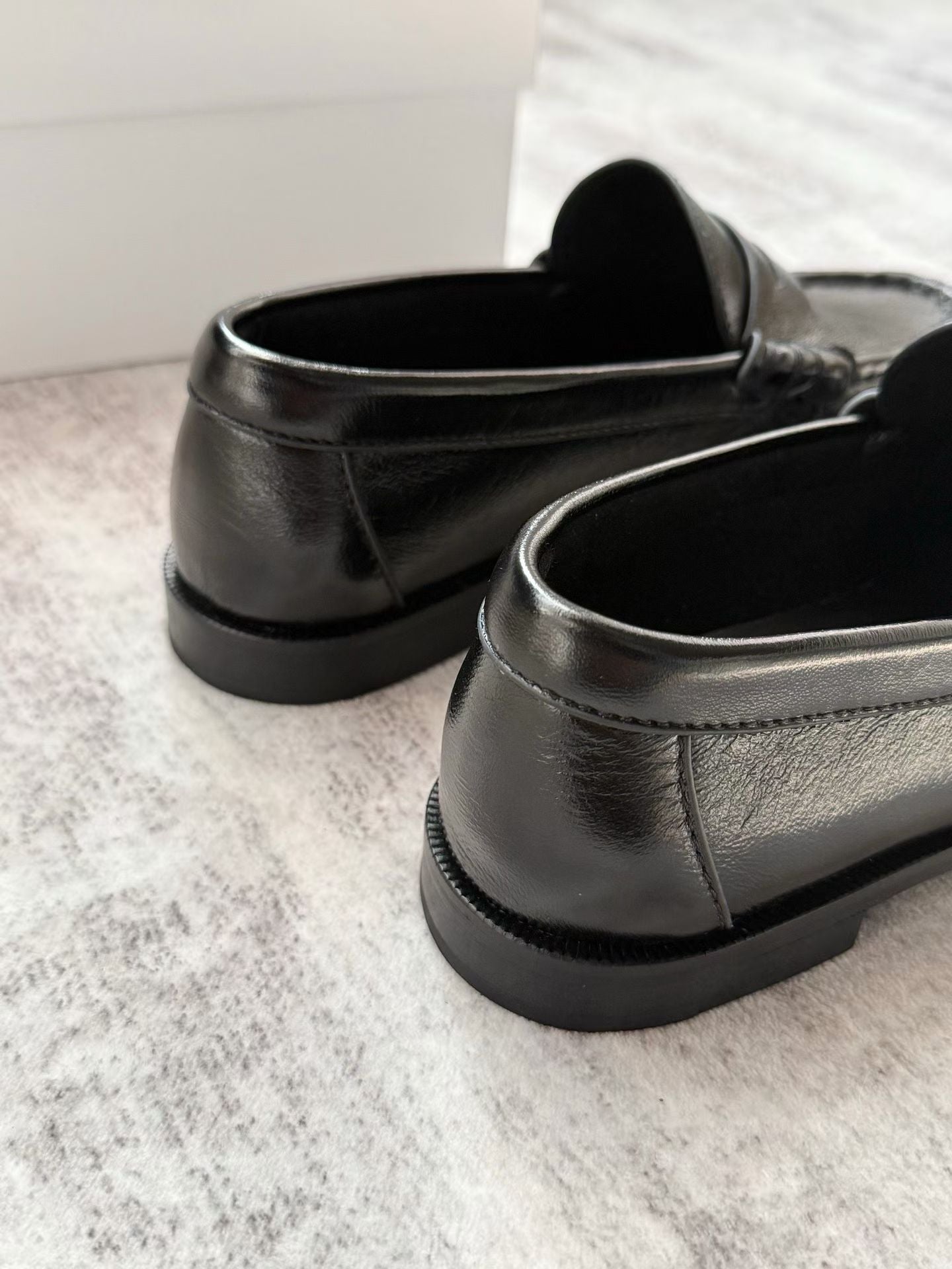 Classic Pleated Leather Loafers