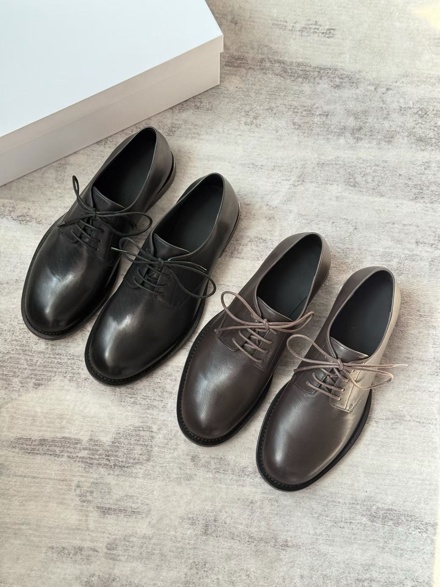 Classic Leather Derby Shoes