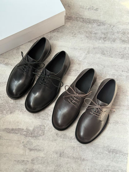 Classic Leather Derby Shoes