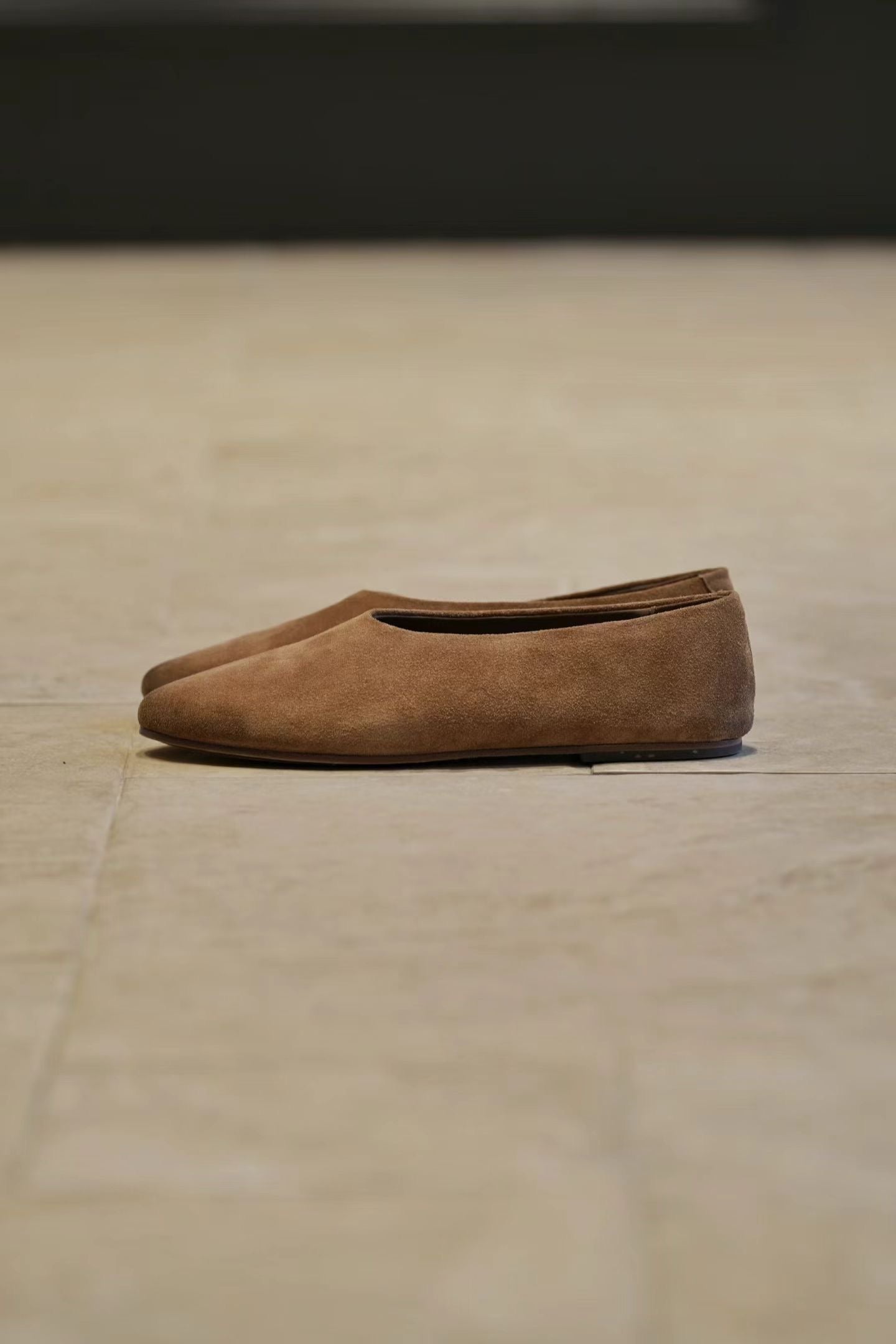 Classic Suede Mary Jane Flats