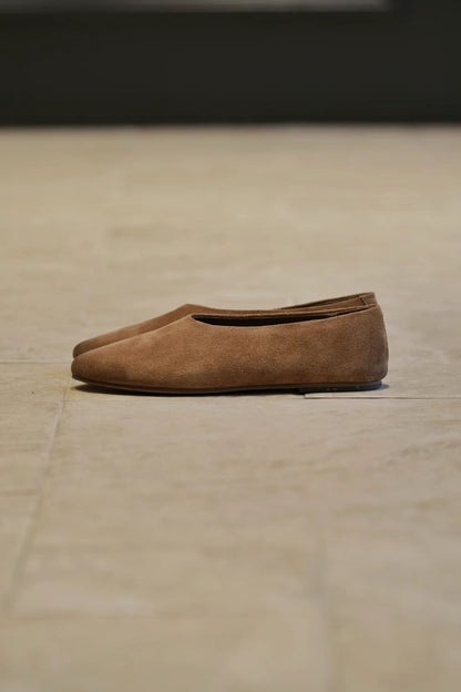 Classic Suede Mary Jane Flats