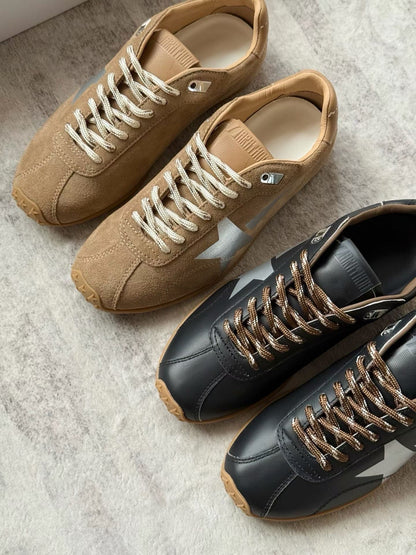 Vintage Star Leather Sneakers