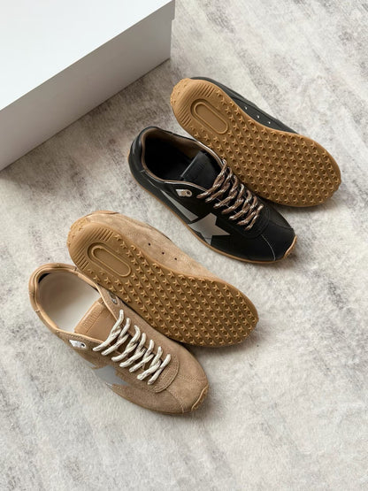 Vintage Star Leather Sneakers